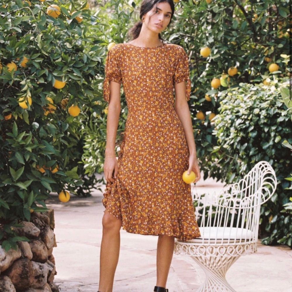 NWT FAITHFULL THE BRAND EMILIA DRESS